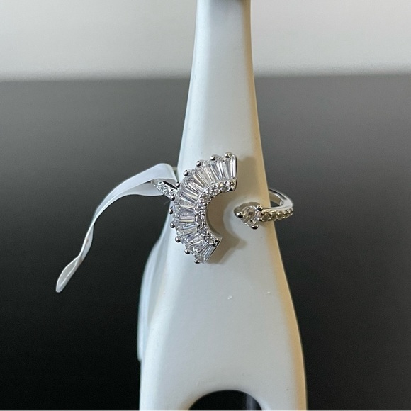 BP Sterling Club Diamond CZ Fan Ring (RBP 5395) - Picture 5 of 8